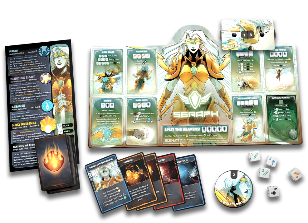 Dice Throne : Season 2 - Vampire Lord vs Seraph Box 4